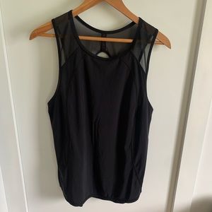 Lululemon Black Tank Top Size 10